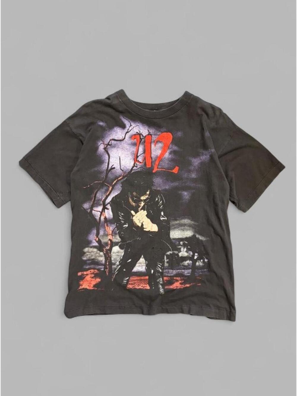 90s U2 Parking Lot Boot Band Tee